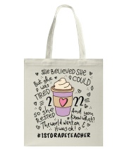 1S GRADE TEACHER Tote Bag tile