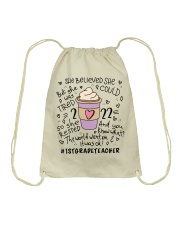 1S GRADE TEACHER Drawstring Bag tile
