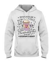 1S GRADE TEACHER Hooded Sweatshirt tile