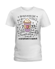 1S GRADE TEACHER Ladies T-Shirt tile