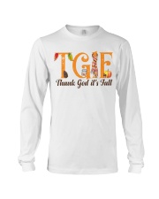 THANK GOD IT'S FALL Long Sleeve Tee tile
