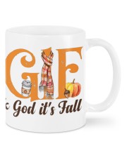 THANK GOD IT'S FALL Mugs tile