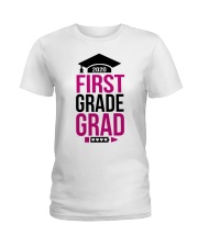 1ST GRADE GRAD Ladies T-Shirt tile