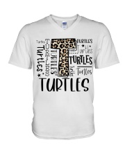 TURTLE V-Neck T-Shirt tile