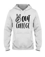 PEACE OUT COLLEGE Hooded Sweatshirt tile