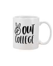 PEACE OUT COLLEGE Mug tile