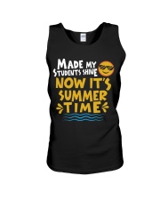 MADE MY STUDENTS SHINE - NOW IT'S SUMMER TIME Unisex Tank tile