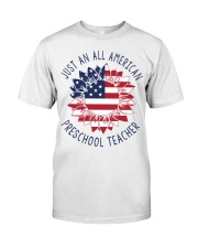 PRESCHOOL TEACHER Classic T-Shirt front