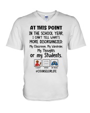 COUNSELOR LIFE V-Neck T-Shirt tile