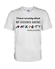 Educator V-Neck T-Shirt tile
