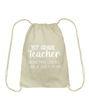 1ST GRADE TEACHER Drawstring Bag tile