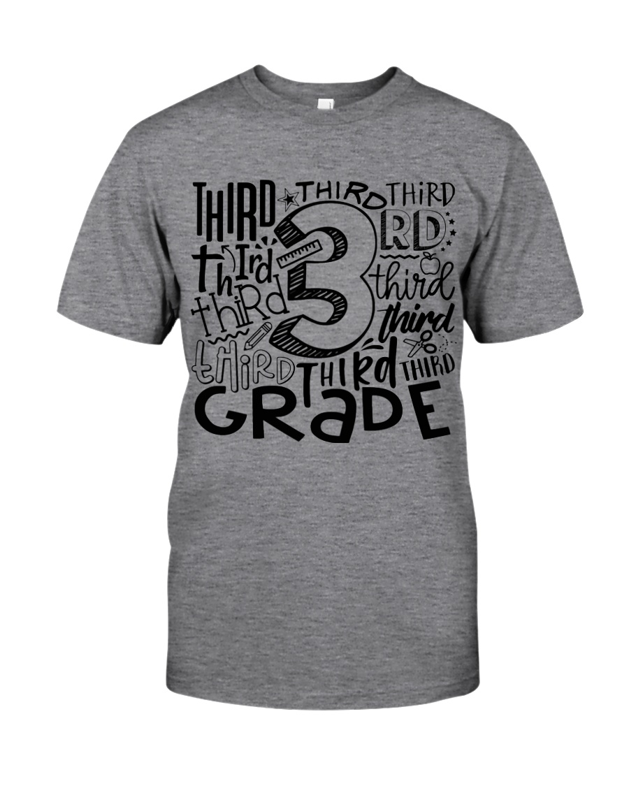 THIRD GRADE TYPO Classic T-Shirt