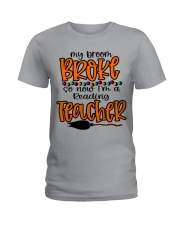 READING TEACHER Ladies T-Shirt tile