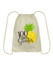 100 DAYS SWEETER Drawstring Bag thumbnail