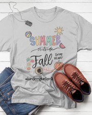 KINDERGARTEN TEACHER Classic T-Shirt apparel-classic-tshirt-lifestyle-front-216