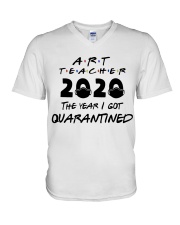 ART TEACHER V-Neck T-Shirt thumbnail