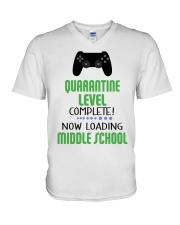 MIDDLE SCHOOL LOADING V-Neck T-Shirt tile