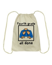 4TH GRADE Drawstring Bag tile