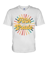 5TH GRADE V-Neck T-Shirt tile