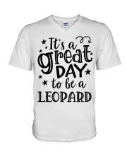 LEOPARD V-Neck T-Shirt tile
