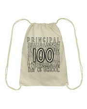 PRINCIPAL TYPO Drawstring Bag thumbnail