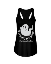 3RD GRADE TEACHER Ladies Flowy Tank tile