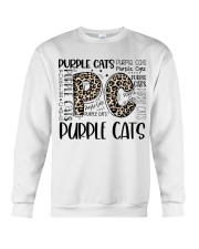 PURPLE CAT Crewneck Sweatshirt tile