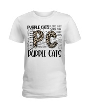PURPLE CAT Ladies T-Shirt tile