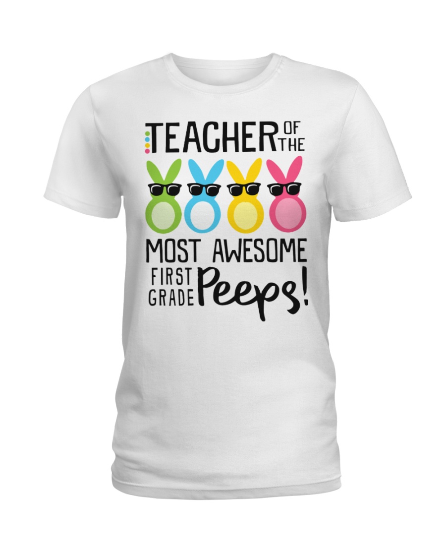 FIRST GRADE PEEPS Ladies T-Shirt