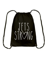 JETS STRONG Drawstring Bag tile