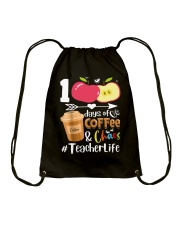 100th Day Of Coffee Drawstring Bag tile