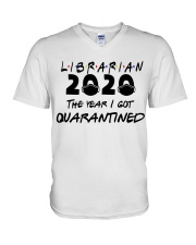LIBRARIAN V-Neck T-Shirt thumbnail