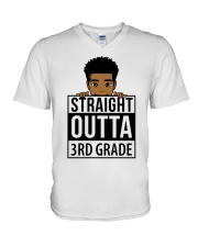 3RD GRADE BOY V-Neck T-Shirt tile