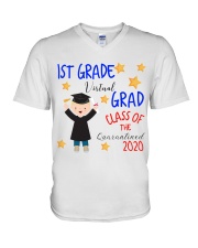 1ST GRADE BOY V-Neck T-Shirt tile