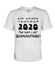 6TH GRADE TEACHER V-Neck T-Shirt thumbnail