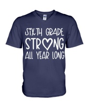 6th Grade V-Neck T-Shirt tile