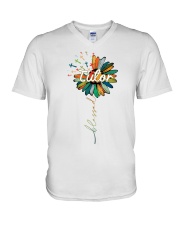 TUTOR V-Neck T-Shirt tile