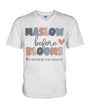 KINDERGARTEN V-Neck T-Shirt tile