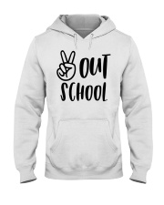 PEACE OUT SCHOOL Hooded Sweatshirt tile