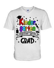 KINDERGARTEN V-Neck T-Shirt tile