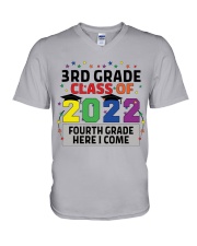 3RD GRADE V-Neck T-Shirt tile