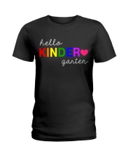 HELLO KINDERGARTEN Ladies T-Shirt tile