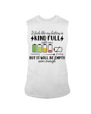 MY BATTERY IS KIND FULL RIGHT NOW Sleeveless Tee tile