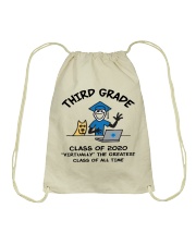 3RD GRADE CLASS OF 2020 Drawstring Bag tile