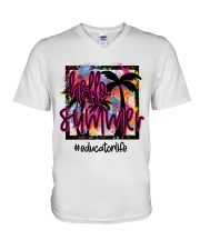 EDUCATOR V-Neck T-Shirt tile