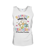 PRESCHOOL TEACHER Unisex Tank tile