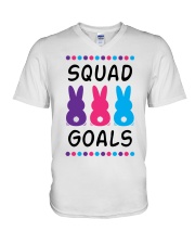 SQUAD GOALS V-Neck T-Shirt thumbnail
