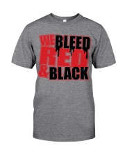 RED - BLACK Classic T-Shirt front