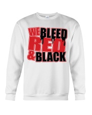 RED - BLACK Crewneck Sweatshirt tile