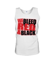 RED - BLACK Unisex Tank tile